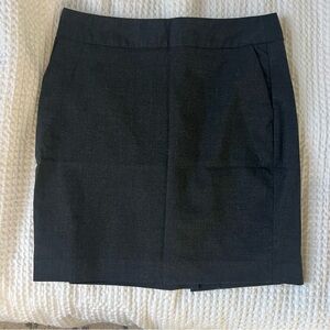 Banana Republic Charcoal Pencil Skirt